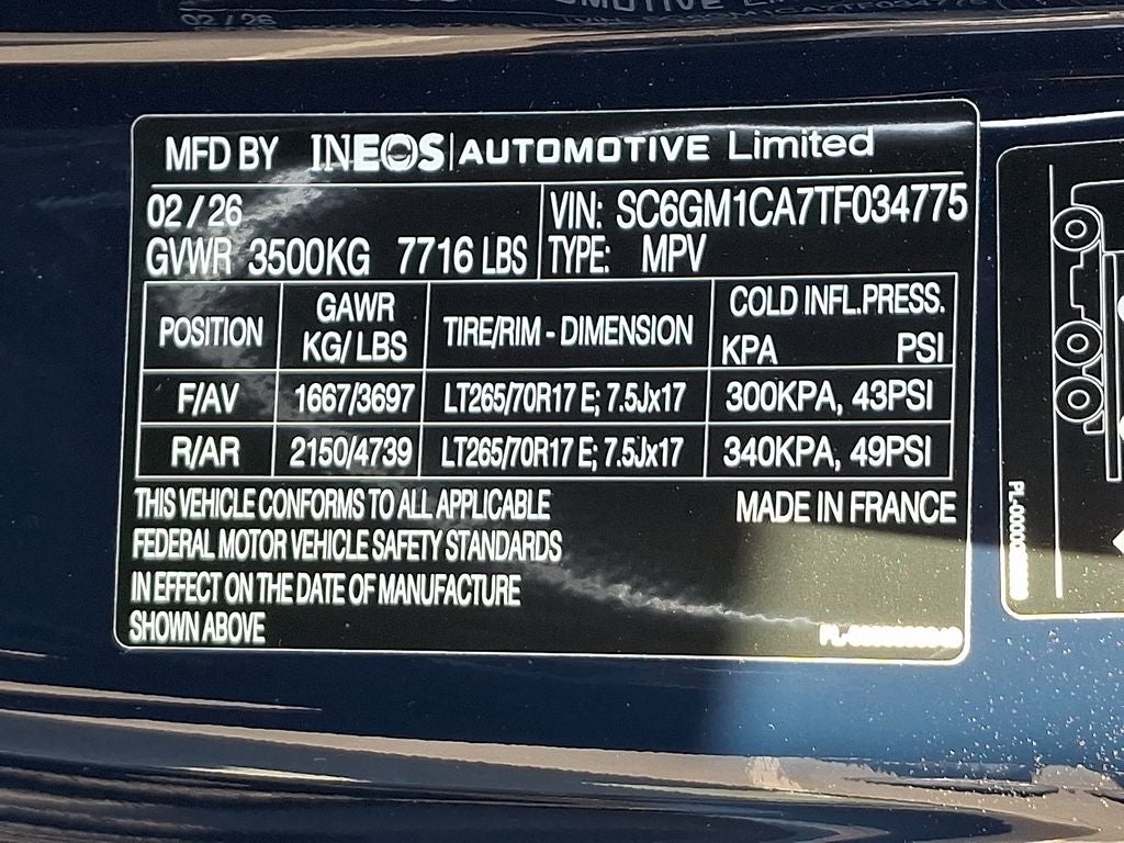 2026 INEOS Grenadier Station Wagon 4x4