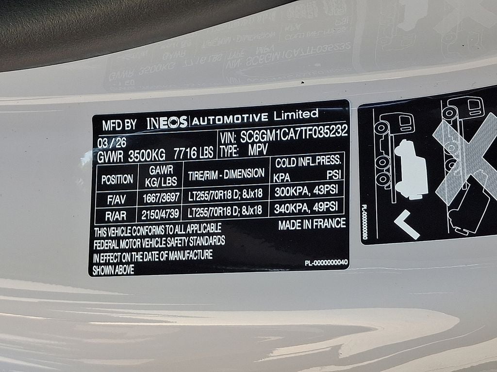 2026 INEOS Grenadier Station Wagon 4x4