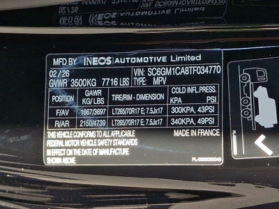2026 INEOS Grenadier Station Wagon Fieldmaster