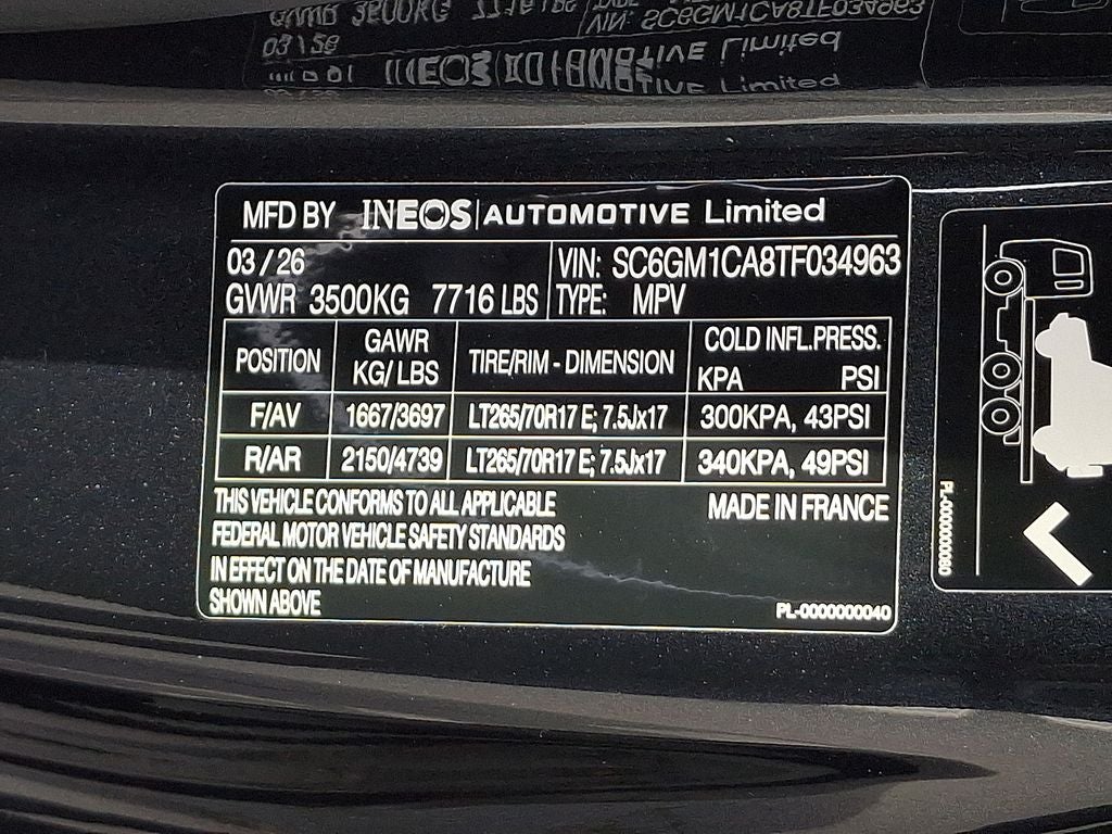 2026 INEOS Grenadier Station Wagon 4x4