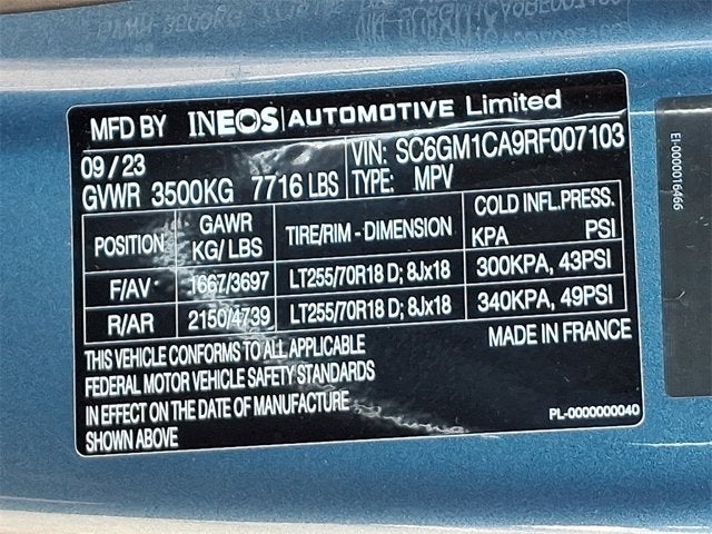 2024 INEOS Grenadier Station Wagon Fieldmaster Edition
