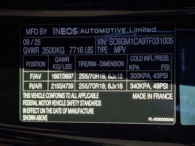 2026 INEOS Grenadier Station Wagon Black Edition