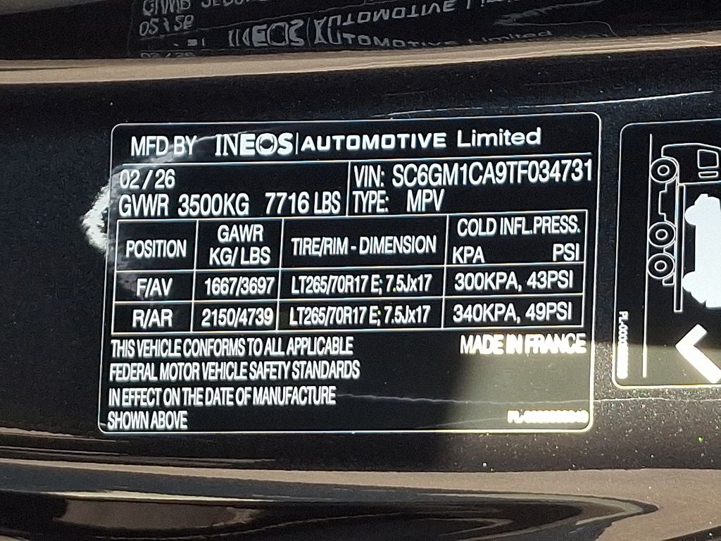 2026 INEOS Grenadier Station Wagon 4x4