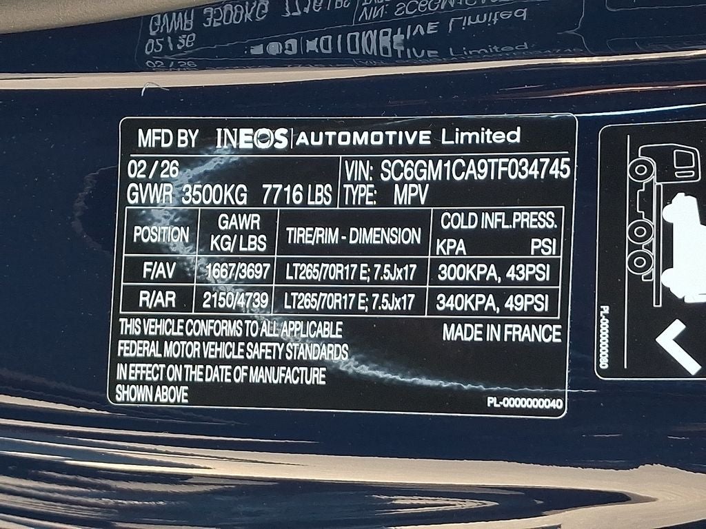 2026 INEOS Grenadier Station Wagon Base