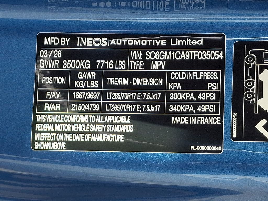 2026 INEOS Grenadier Station Wagon 4x4