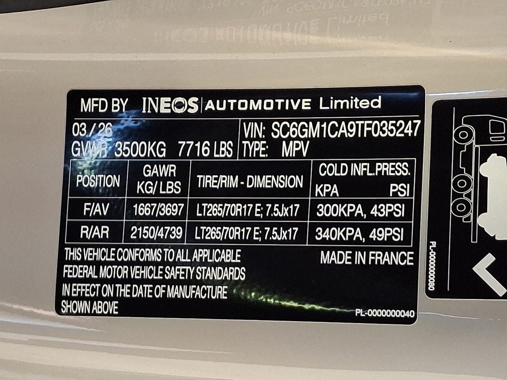 2026 INEOS Grenadier Station Wagon Wagon