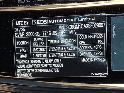 2025 INEOS Grenadier Station Wagon 1924 Limited Edition