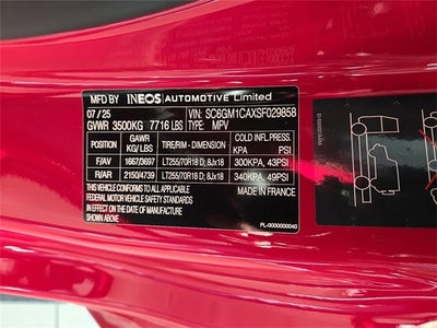 2025 INEOS Grenadier Station Wagon Trialmaster Edition