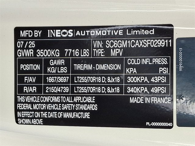 2025 INEOS Grenadier Station Wagon Fieldmaster Edition