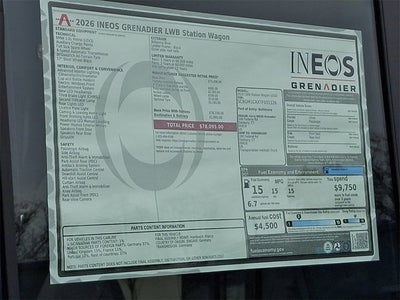 2026 INEOS Grenadier Station Wagon Base
