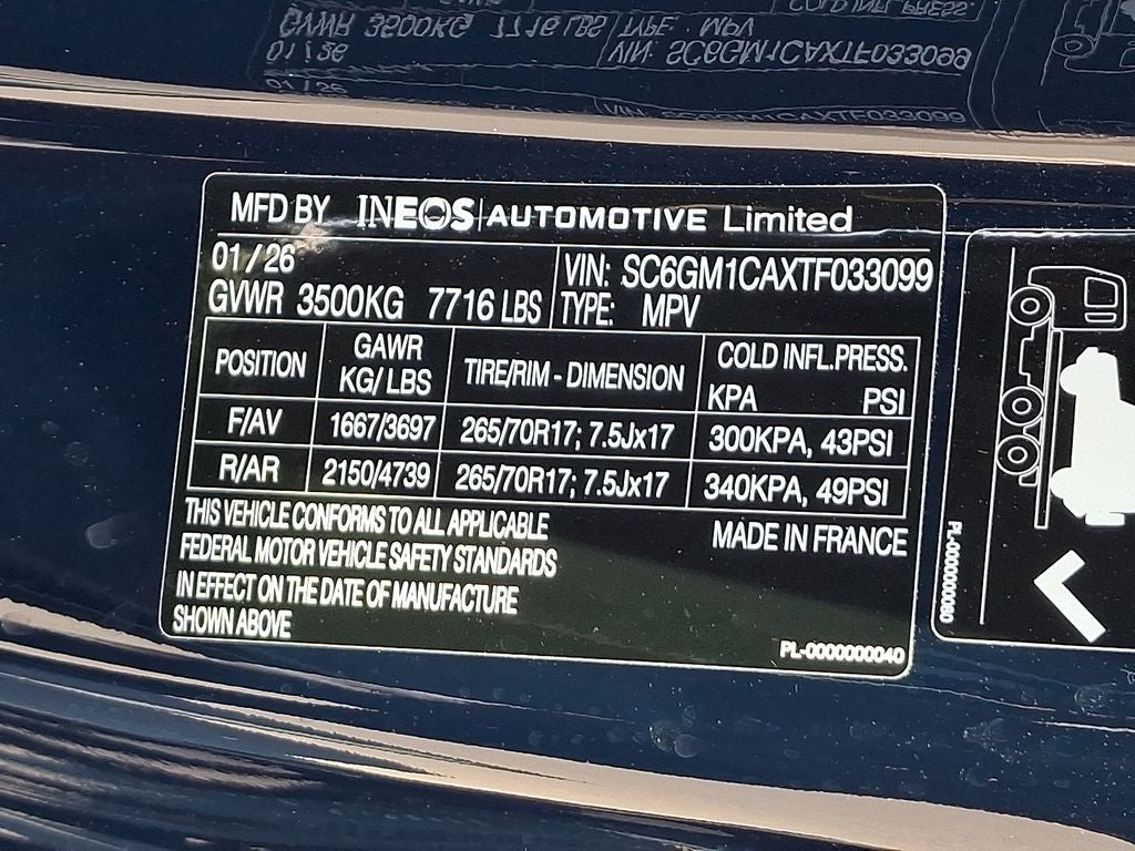 2026 INEOS Grenadier Station Wagon Fieldmaster Edition
