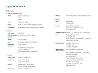 2025 INEOS Grenadier Quartermaster Quartermaster Trialmaster