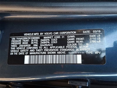 2019 Volvo XC60 Momentum