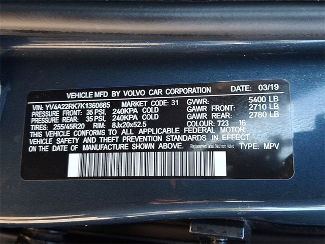 2019 Volvo XC60 Momentum