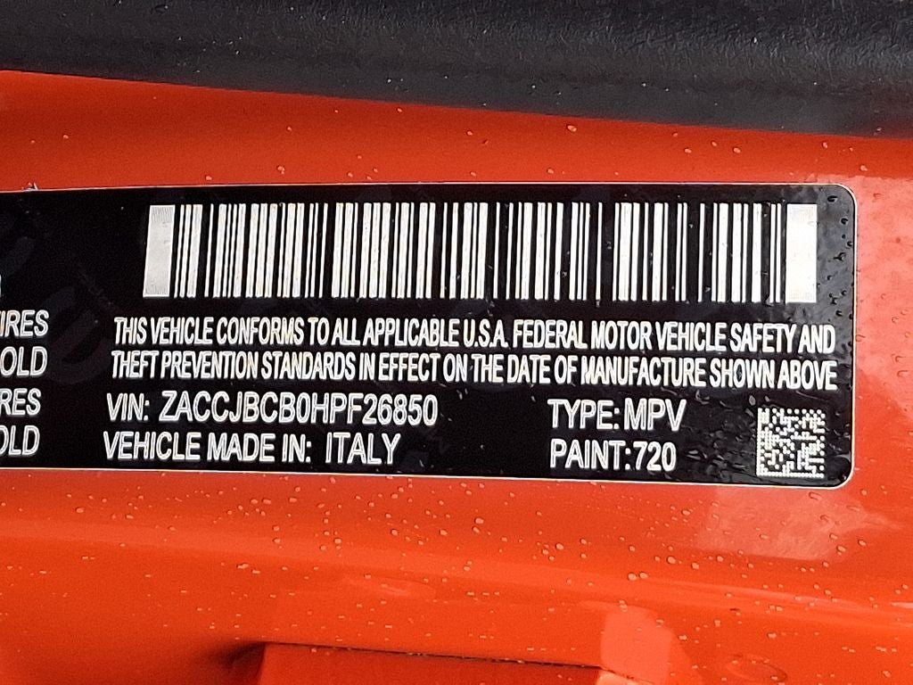 2017 Jeep Renegade Trailhawk